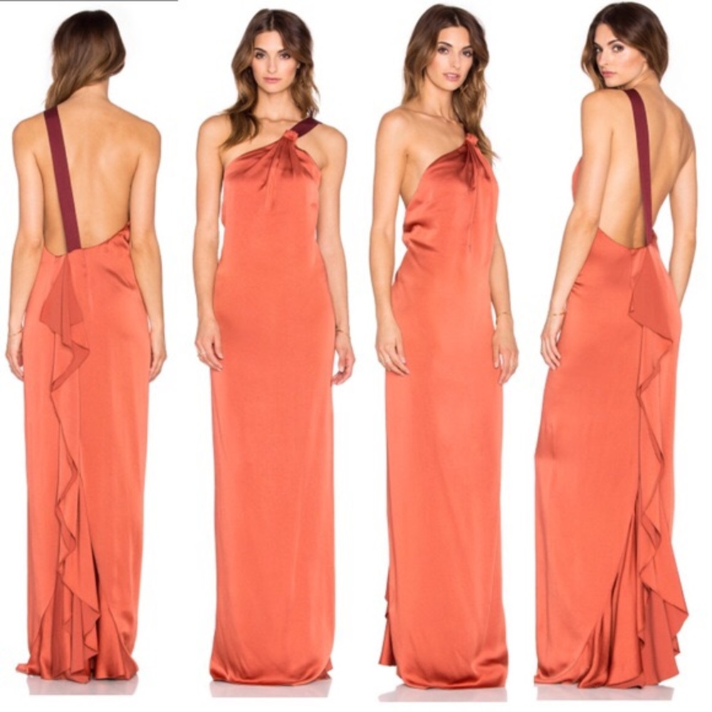 Rachel Zoe New W. Tags Cinnamon Gown Size 2